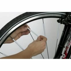 WOWOW 36 Bâtons Réfléchissants Pour Rayon De Roue 3M -Accessoires vélo de route Soldes Magasin 36 batons reflechissants pour rayon de roue 3m 2