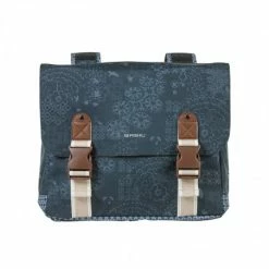 Double Sacoche Vélo BASIL Bohème 35L Bleu Indigo -Accessoires vélo de route Soldes Magasin double sacoche velo basil boheme 35l bleu indigo 6