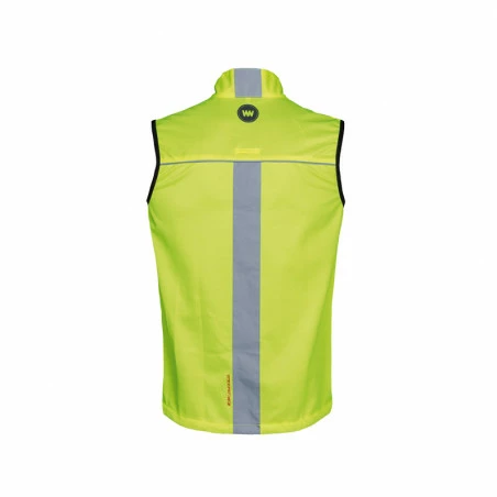 Gilet Visibilité WOWOW 10K Runner Jaune 2 Gilet Visibilité WOWOW 10K Runner Jaune – Image 2