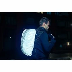 Housse De Pluie Argent Sac à Dos WOWOW Titanium -Accessoires vélo de route Soldes Magasin housse de pluie argent sac a dos wowow titanium 3