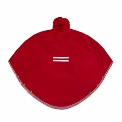 Poncho Pluie Urbain THE PEOPLE'S PONCHO 3.0 Rouge -Accessoires vélo de route Soldes Magasin poncho pluie urbain the people s poncho 30 rouge 2