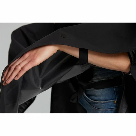 Poncho Pluie Vélo BASIL Hoga Noir 10 Poncho Pluie Vélo BASIL Hoga Noir – Image 10