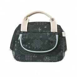 Sacoche De Guidon Vélo BASIL Bohème 8L Gris -Accessoires vélo de route Soldes Magasin sacoche de guidon velo basil boheme 8l gris 2