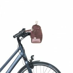 Sacoche De Guidon Vélo BASIL Bohème 8L Rouge Figue -Accessoires vélo de route Soldes Magasin sacoche de guidon velo basil boheme 8l rouge figue 4