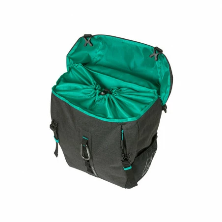 Sacoche Simple Vélo Basil Discovery 365D 9L Noir Mêlée 6 Sacoche Simple Vélo Basil Discovery 365D 9L Noir Mêlée – Image 6